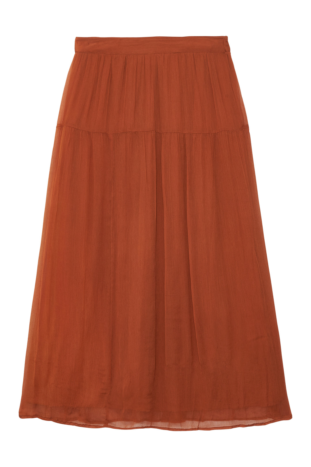 Jupe En Jean FFC Cooler Orange Taille 42 - Occasion Très Bon état