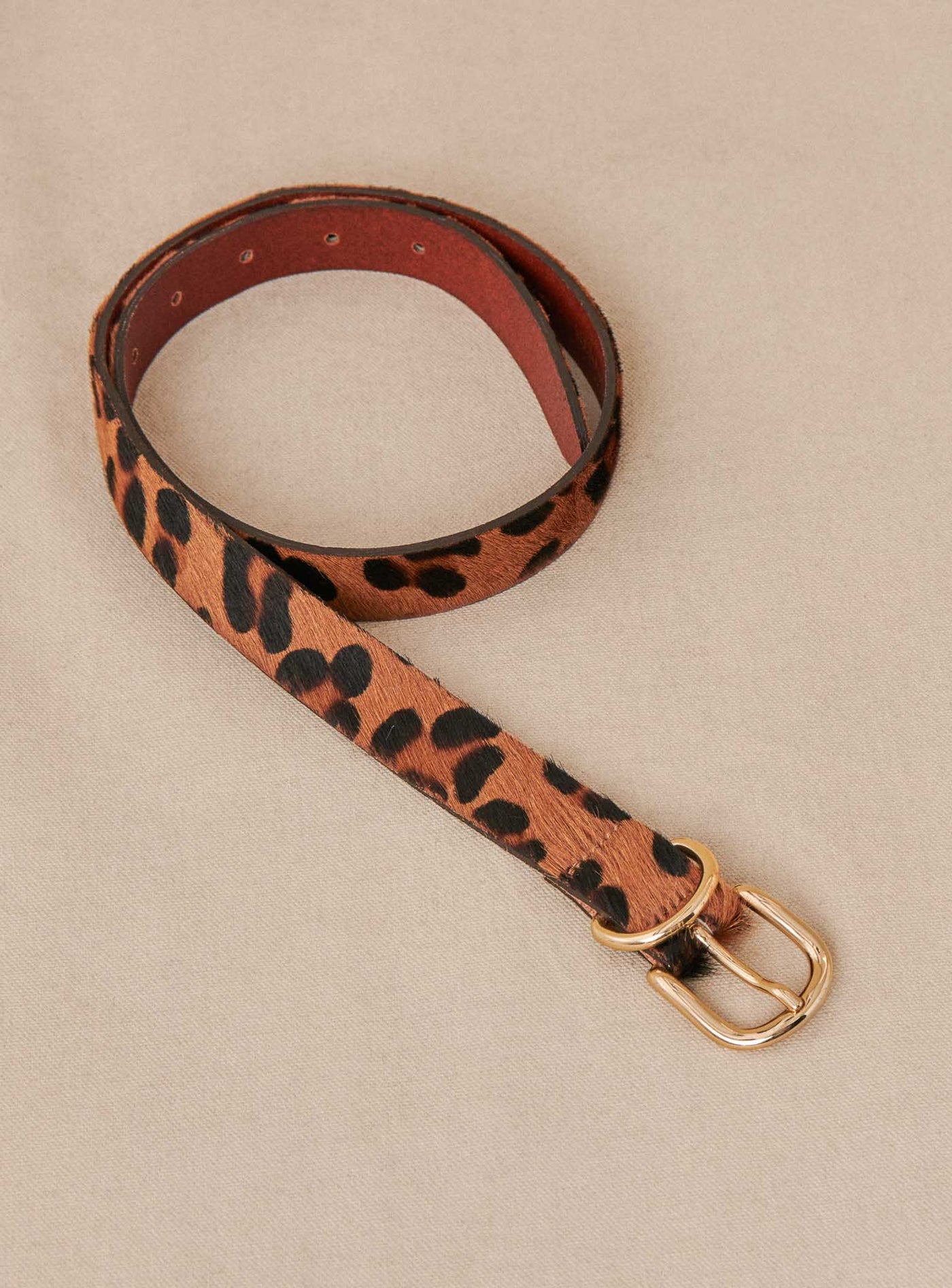 fw24 / ceinture astrid pony - leopard