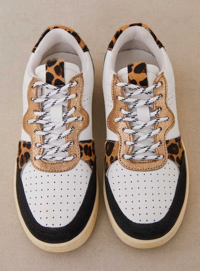 fw24 / baskets carlo leopard - leopard