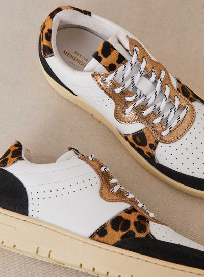 fw24 / baskets carlo leopard - leopard