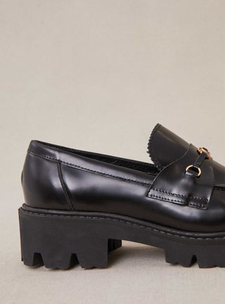 fw24 / mocassins semelle compensee - noir