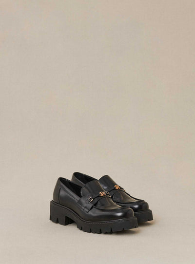 fw24 / mocassins semelle compensee - noir