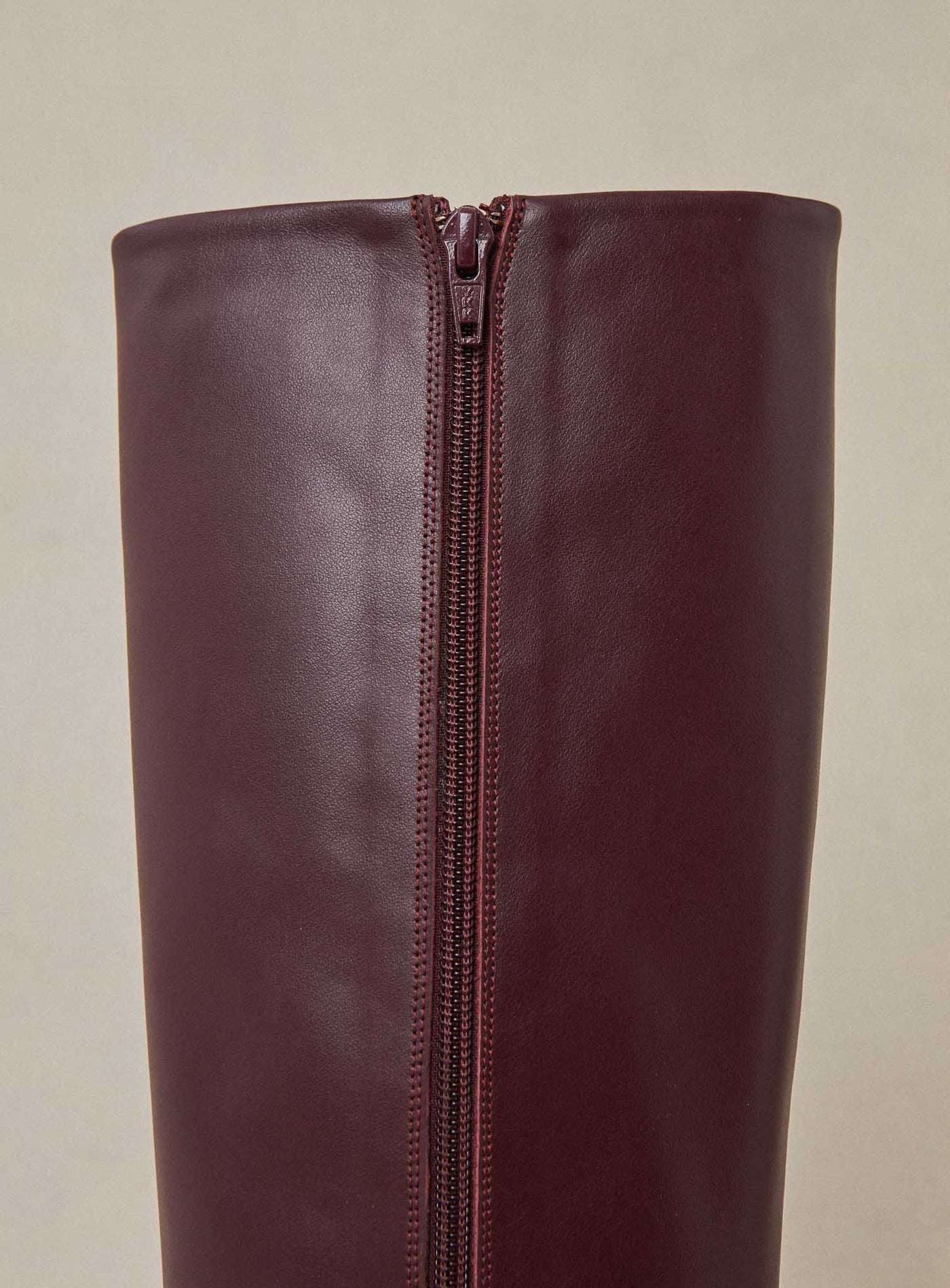 fw24 / bottes a talon ciano - bordeaux