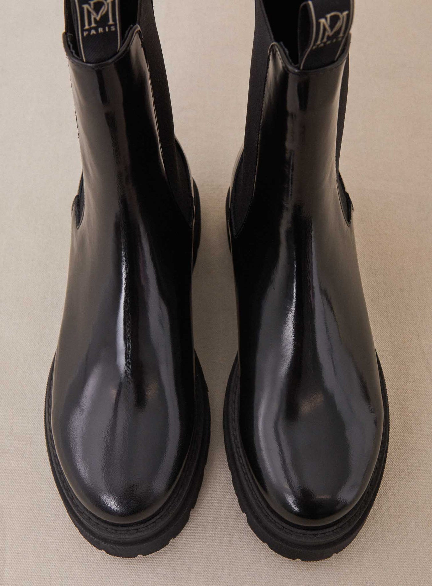 fw24 / bottines plates chuck - noir