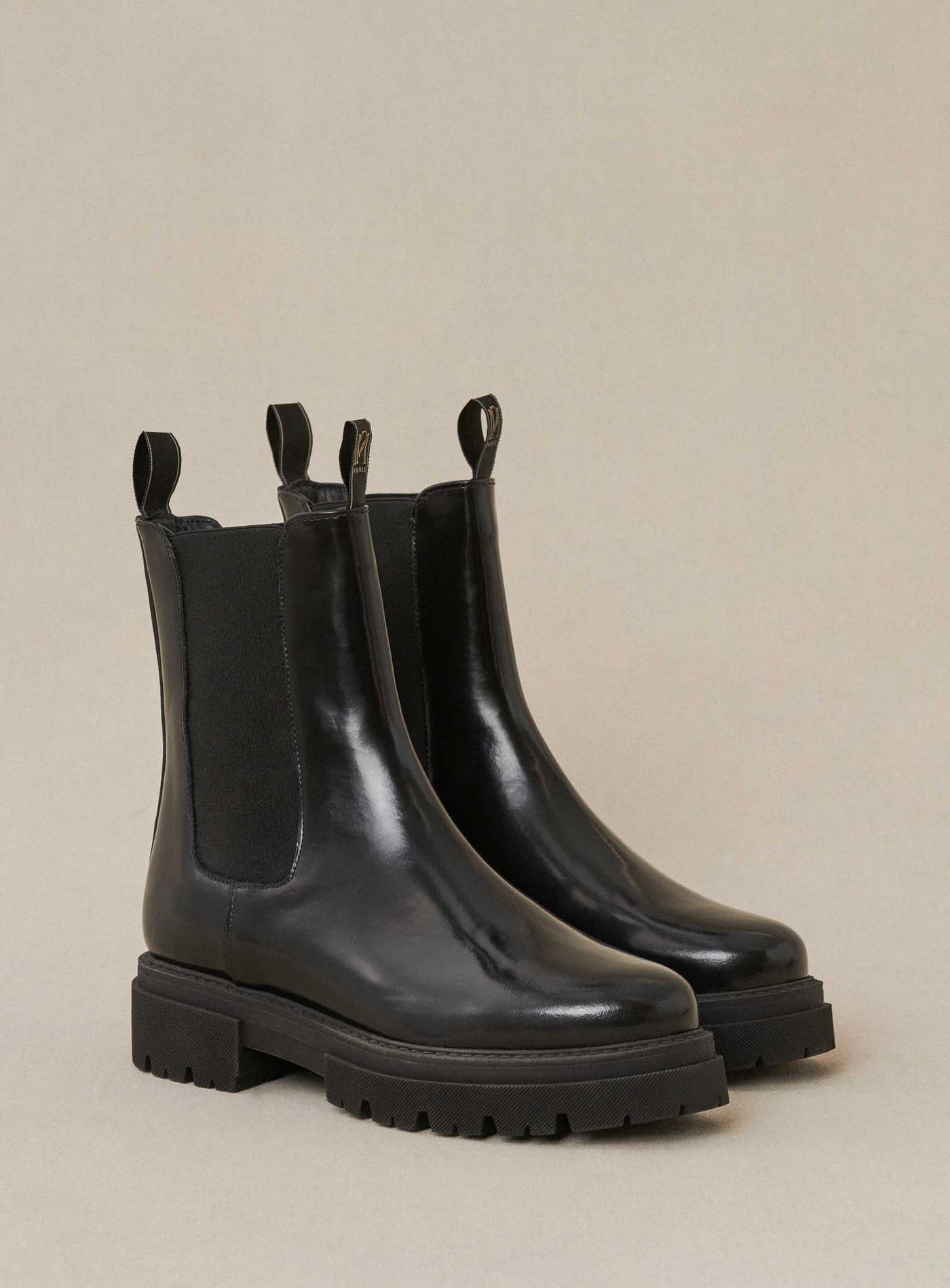 fw24 / bottines plates chuck - noir