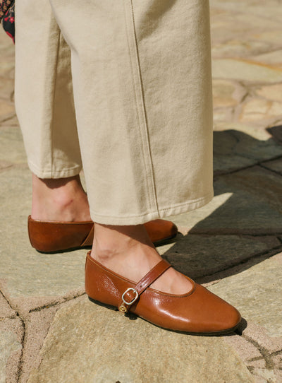 fw25 / carlita ballerinas - nut