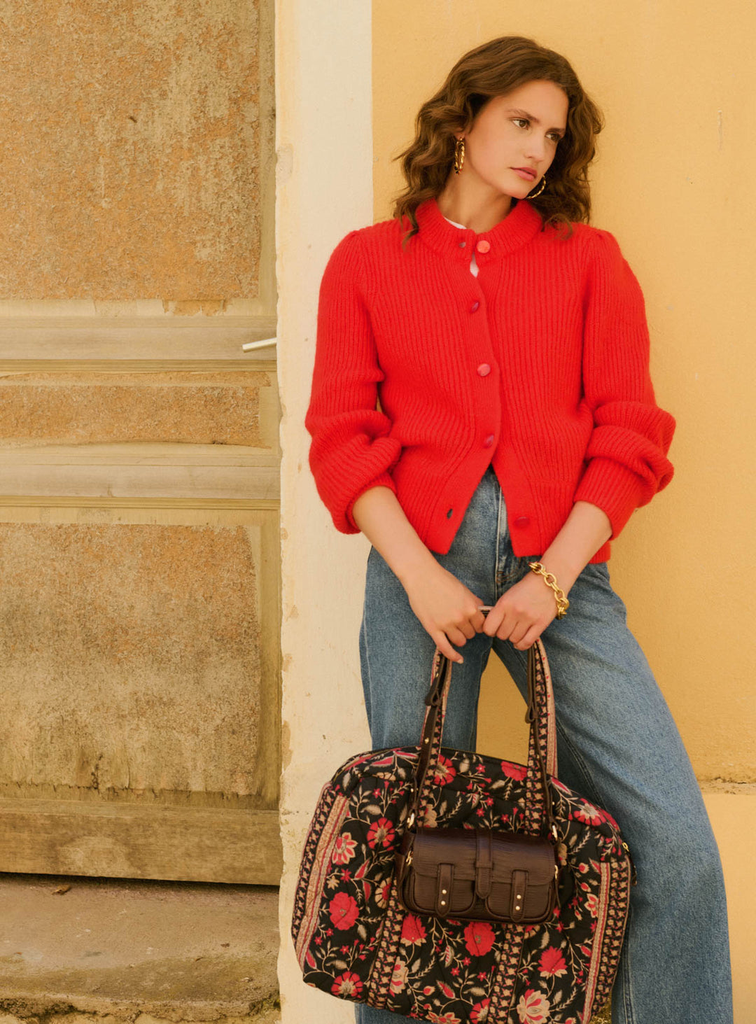 Steve: Small Chocolate Brown Leather Cargo Bag – Petite Mendigote