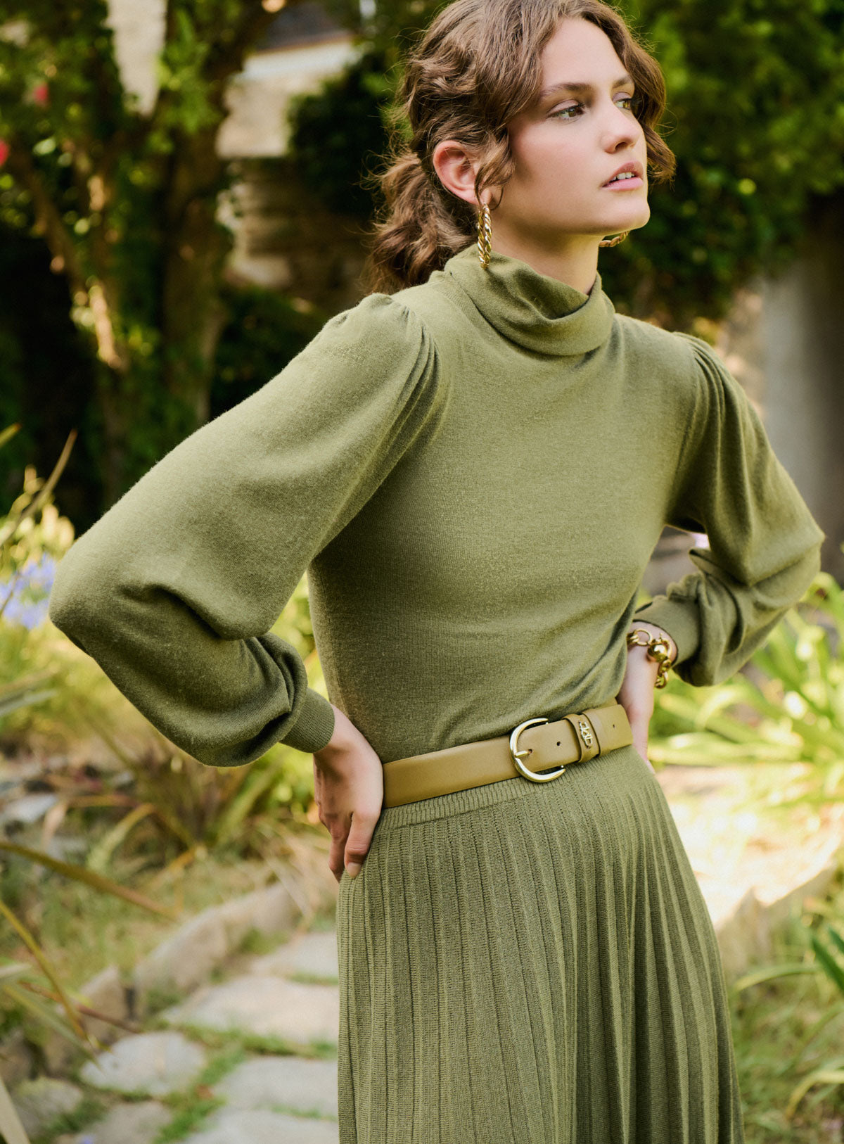 fw25 / alain belt - tabacco