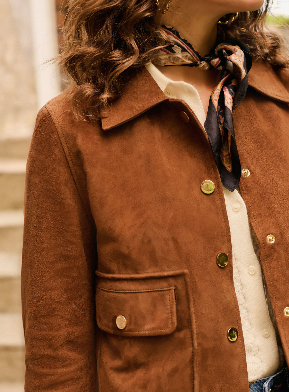 fw25 / zoe jacket - natural