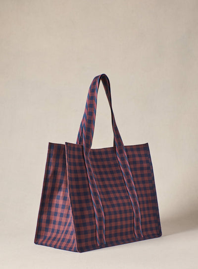 fw25 / Sai-Tasche – Kastanienkariert