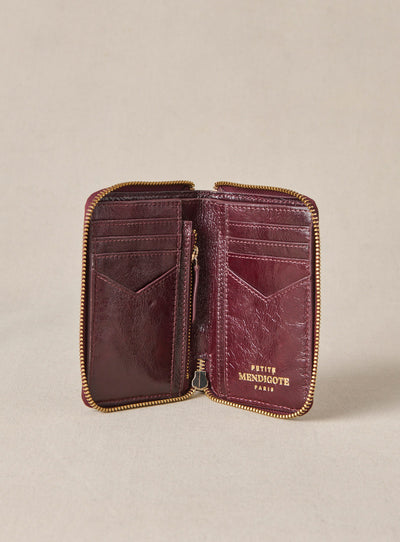 fw25 / edouard wallet - aubergine