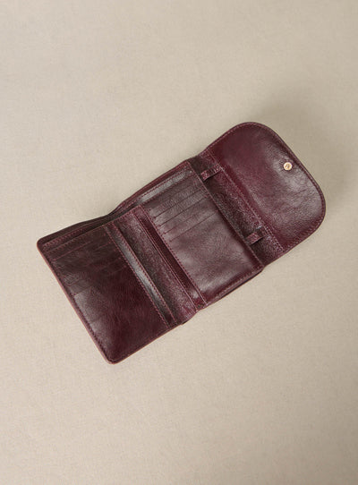 fw25 / elodie Kartenetui - Aubergine