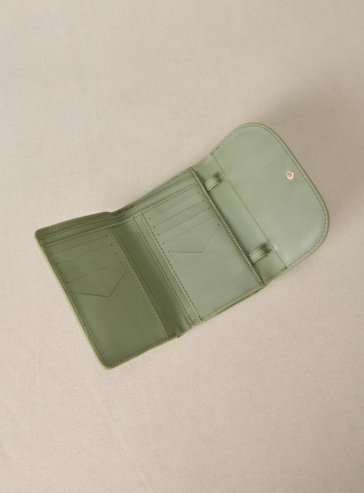 fw25 / elodie card holder - lichen