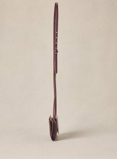 fw25 / elodie Kartenetui - Aubergine