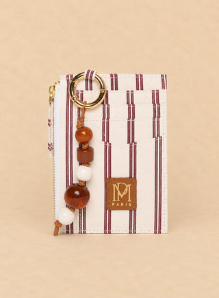 Porte cartes Elmo textile