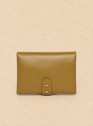 FW25 / Portacarte Emile doppio - tabacco