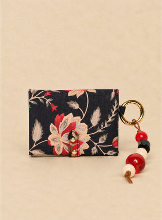 Emile double fabric card holder