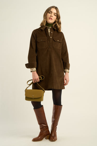 Robe en velours Lise