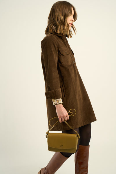 Robe en velours Lise