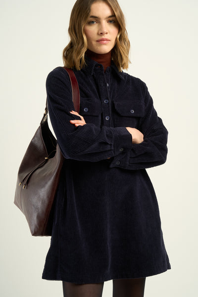 Robe en velours Lise