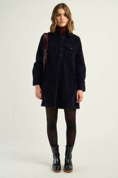 Robe en velours Lise