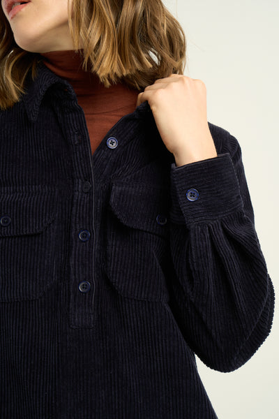 Robe en velours Lise