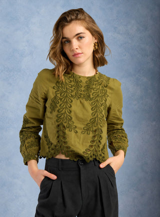 fw25 / top taylor - spinaci