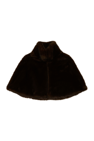 fw26 / Aline cape - brown