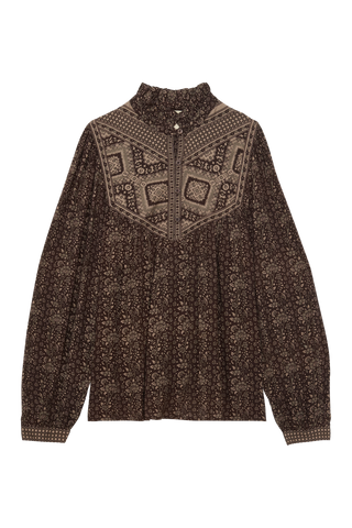 fw26 / Top Tina - Schokolade