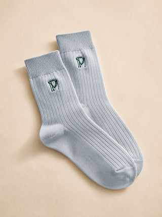 Chaussettes côtelées