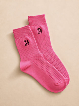 Chaussettes côtelées