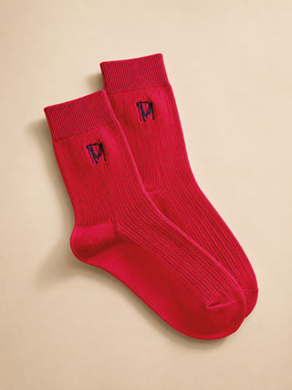 Chaussettes côtelées