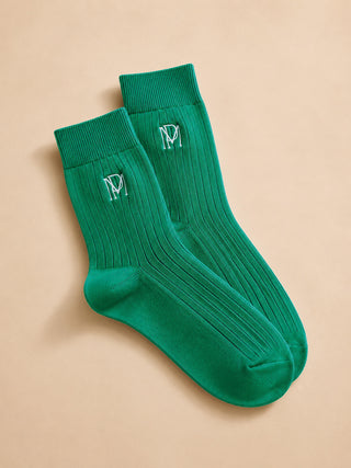 Chaussettes côtelées