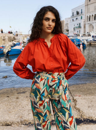 ss26 / top tea - poppy