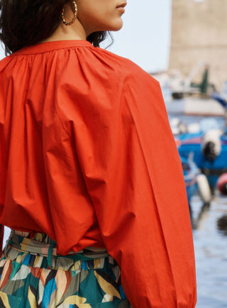 ss26 / top tea - poppy