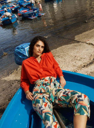 ss26 / top tea - poppy