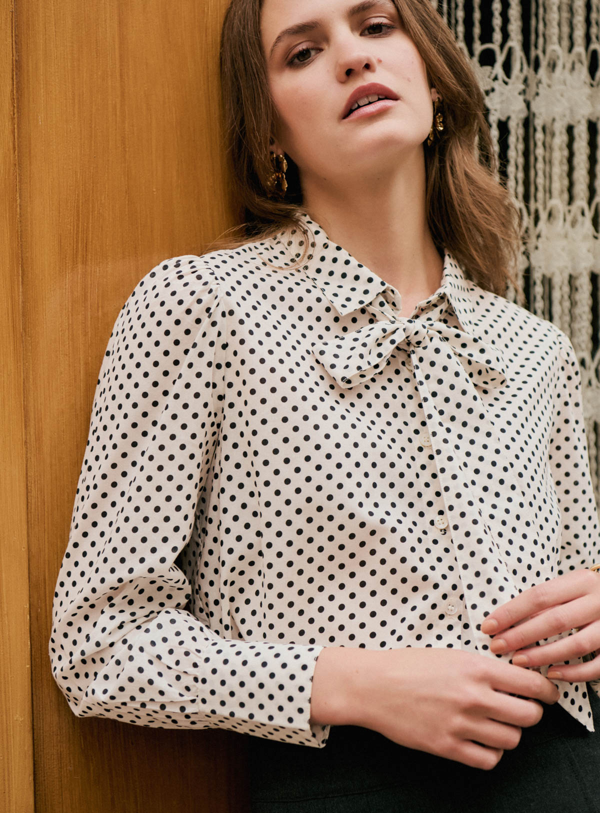 fw25 / tory shirt - ecru