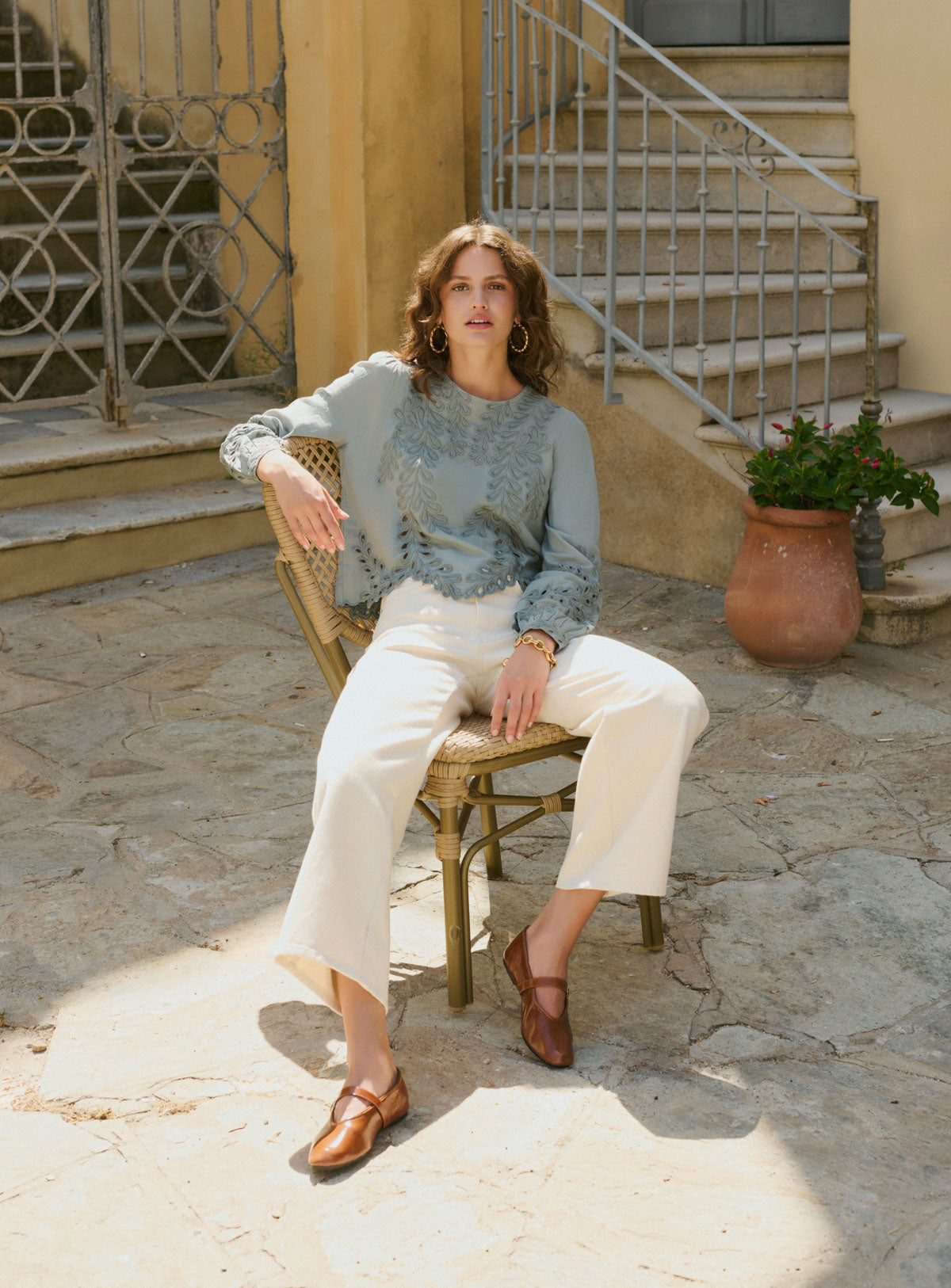 fw25 / Oberteil Taylor - Seladon