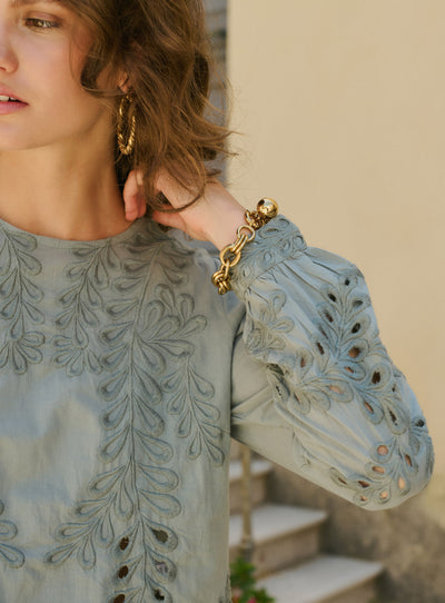 fw25 / Oberteil Taylor - Seladon