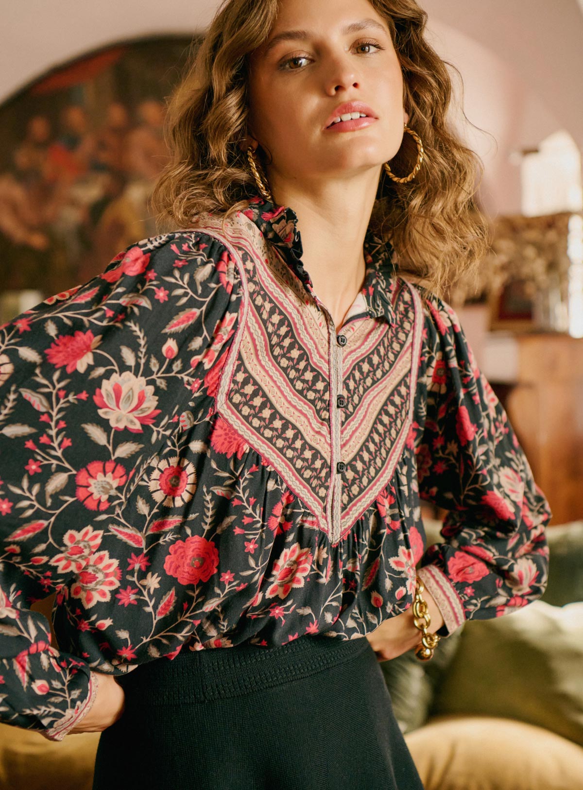 fw25 / top tina - schwarz