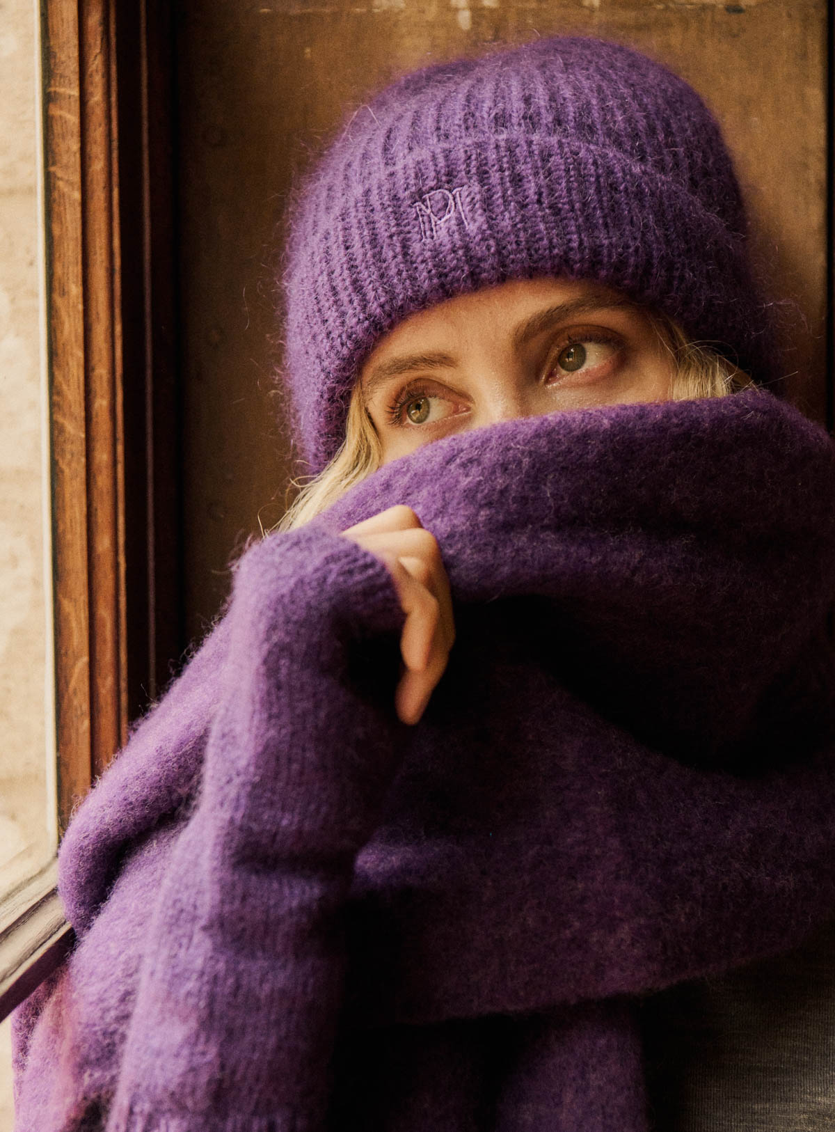 fw24 / alison bonnet - purple