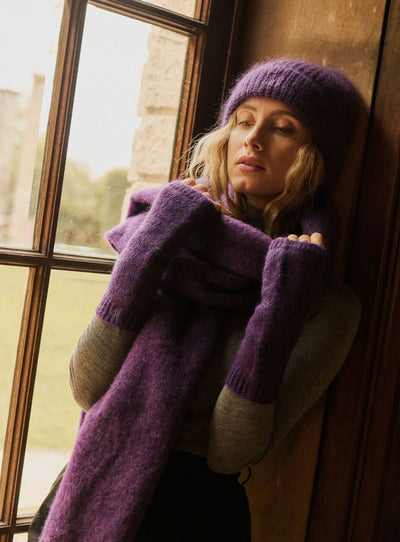 fw24 / alison bonnet - purple