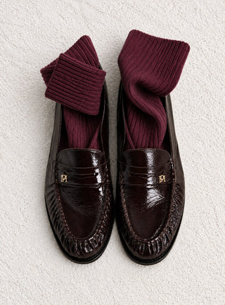 Chaussettes côtelées
