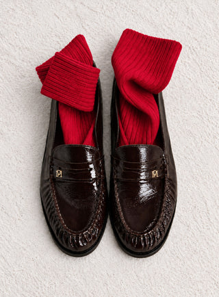 Chaussettes côtelées