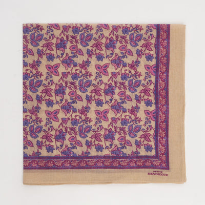 ss24 / foulard anda imprime berry - jacinthe