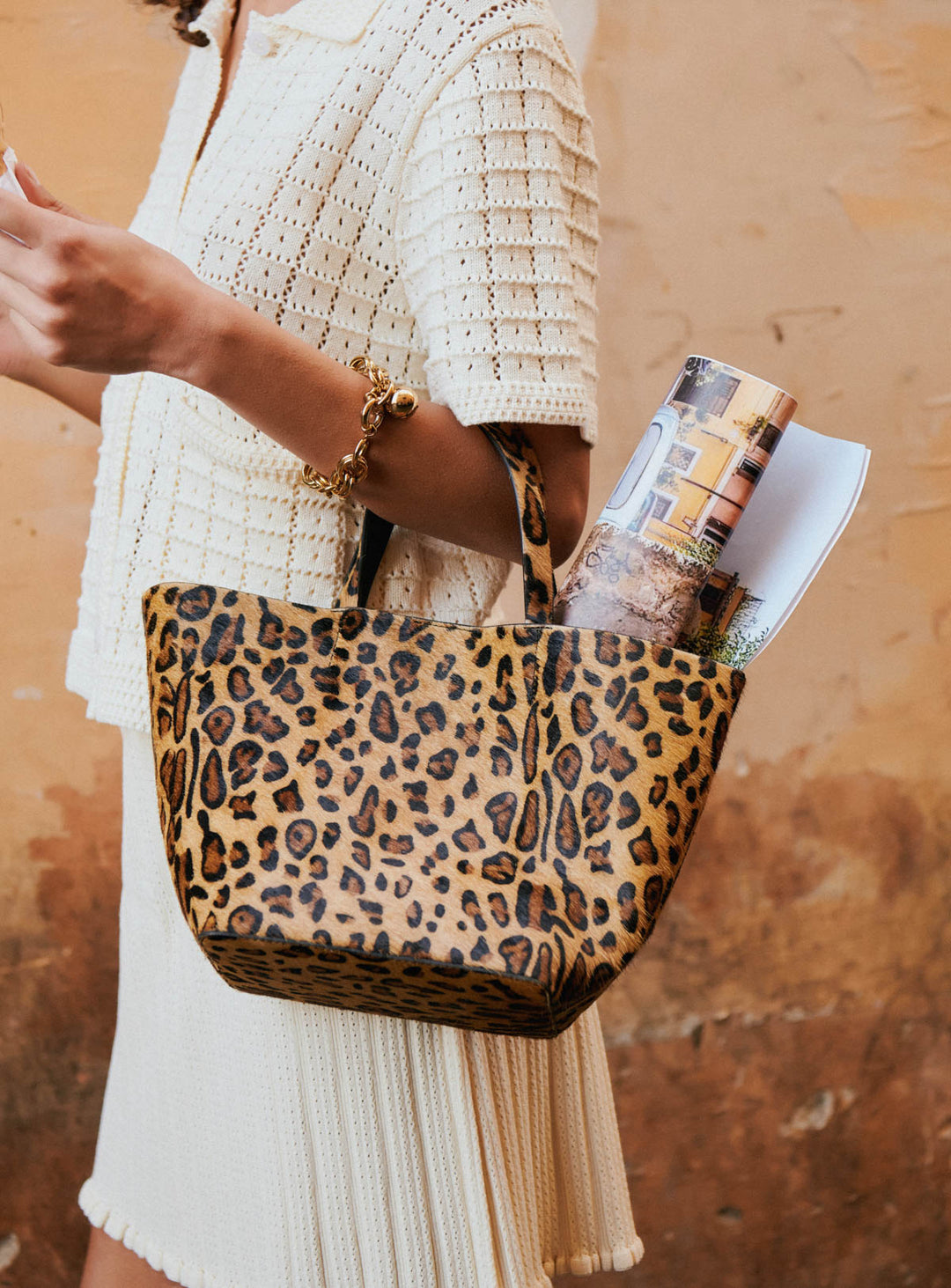 Sweety Petit Sac Cabas Imprimé Léopard – Petite Mendigote