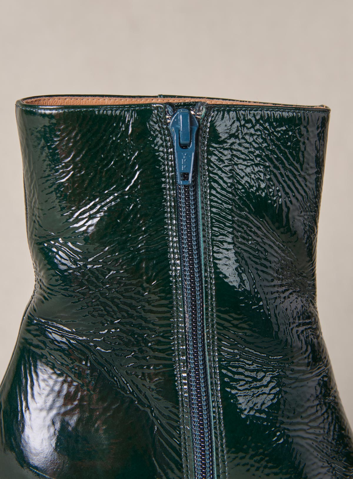 fw25 / cally ankle boots - green