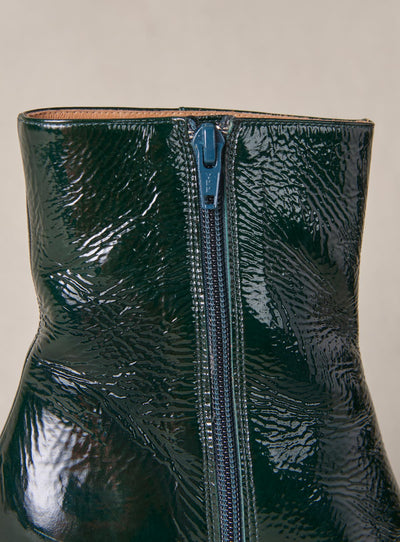 fw25 / cally ankle boots - green