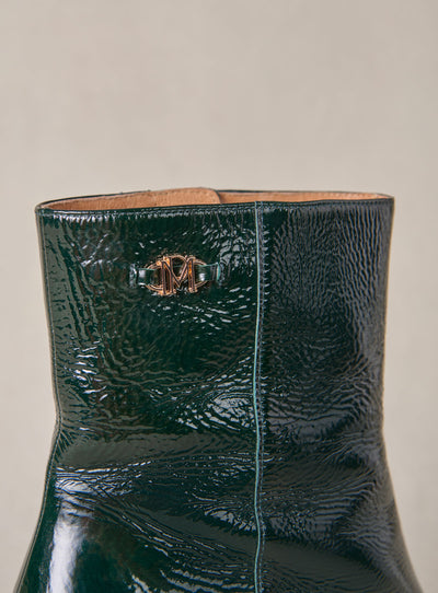 fw25 / cally ankle boots - green