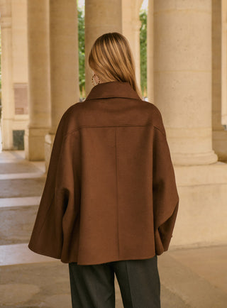 fw25 / odilon coats - chocolate